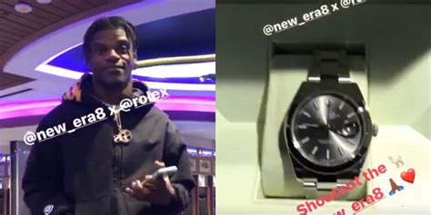 lamar buys rolex|Lamar Jackson gives his offensive linemen Rolex watches.